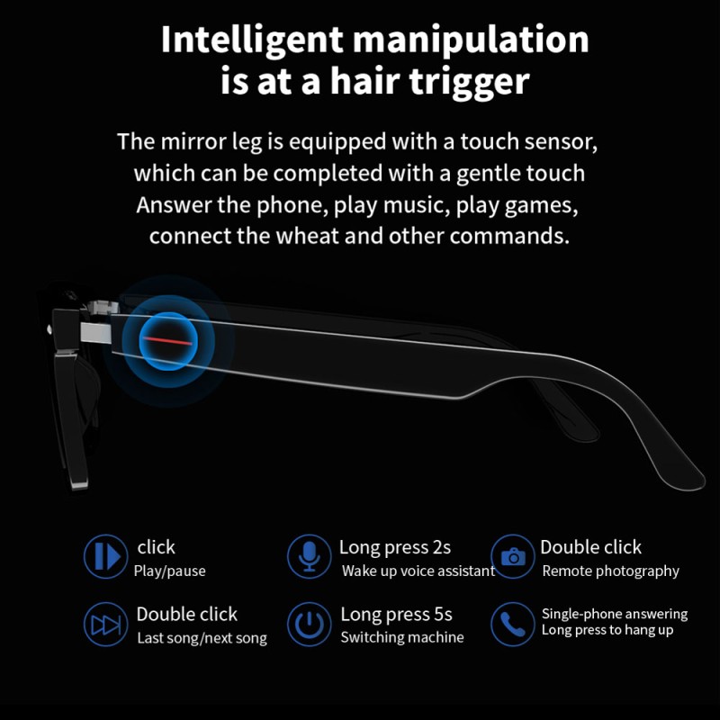 E13-C  Audio Sunglass 