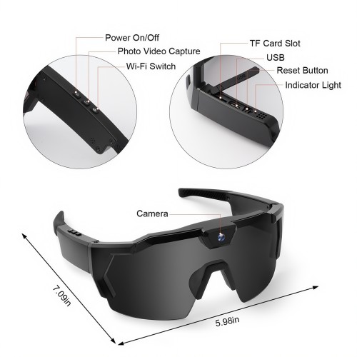 M36 Camera Sunglasses