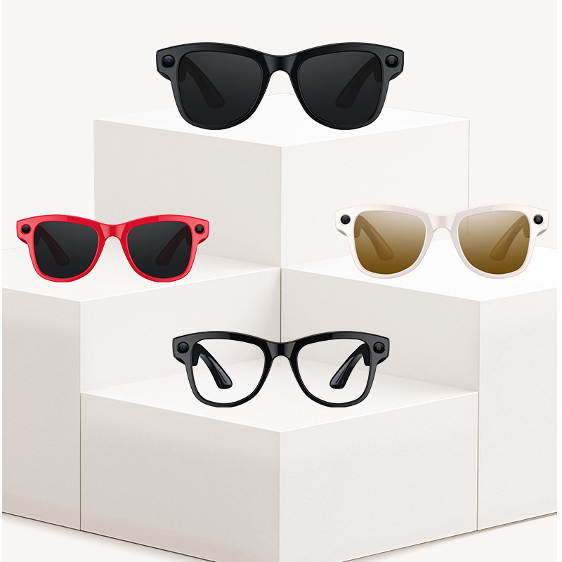 S38 AI Camera Smart Glasses with Charger case