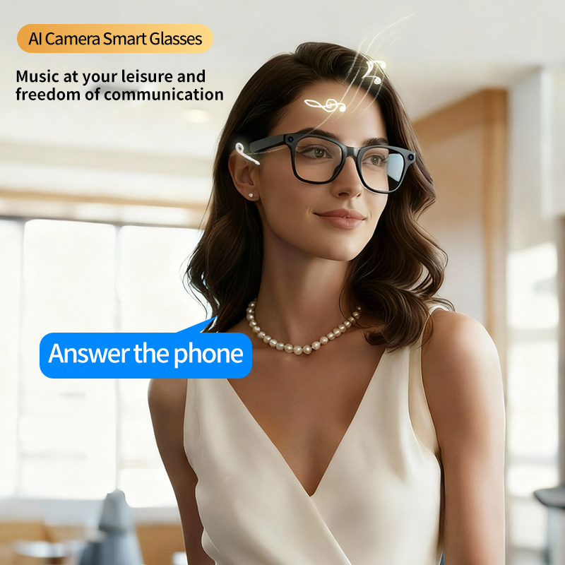 Y15 AI Camera Smart Glasses 